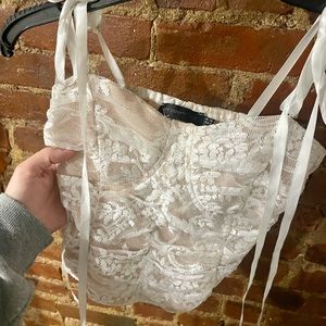 Lace Corset Top